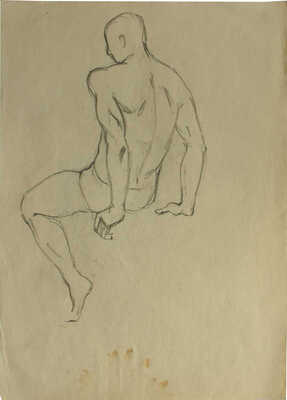 Трошин Николай Степанович. Лот из 13 листов зарисовок 